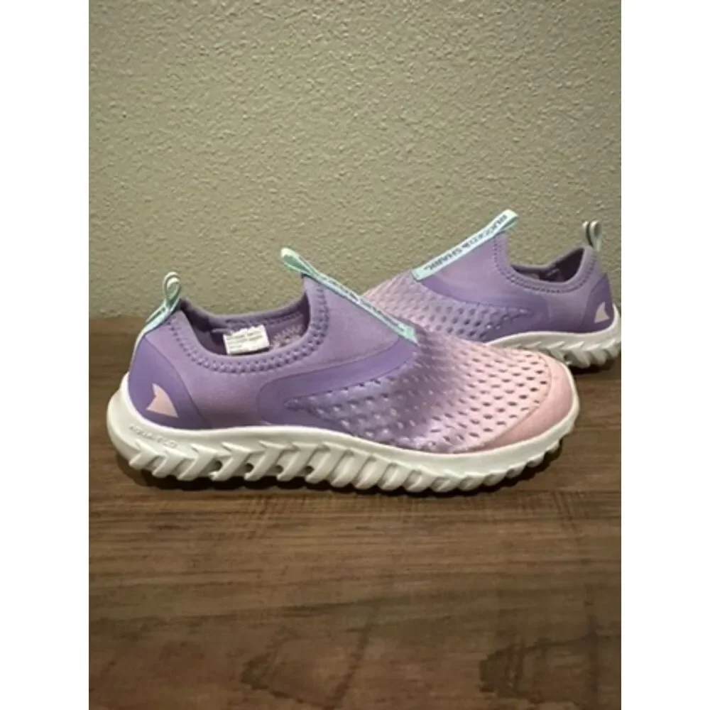 Rugged Shark Girl Swim Shoes Size 2